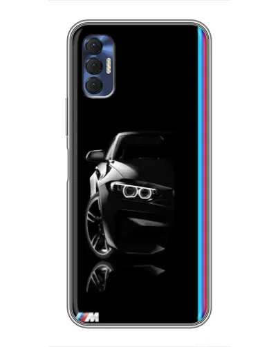 Чехол для TECNO Spark 8P с картинкой «Силуэт BMW в темноте» Чехол для TECNO Spark 8P с картинкой «Силуэт BMW в темноте»