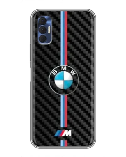 Чехол для TECNO Spark 8P с картинкой «Эмблема BMW и карбон» Чехол для TECNO Spark 8P с картинкой «Эмблема BMW и карбон»