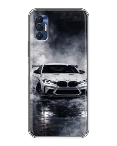 Чехол для TECNO Spark 8P с картинкой «BMW сквозь туман» Чехол для TECNO Spark 8P с картинкой «BMW сквозь туман»