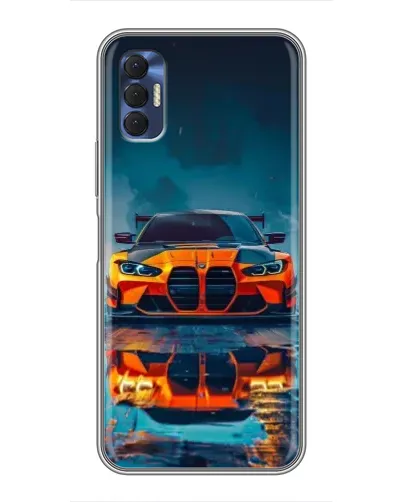 Чехол для TECNO Spark 8P с картинкой «BMW — золотая эмблема» Чехол для TECNO Spark 8P с картинкой «BMW — золотая эмблема»