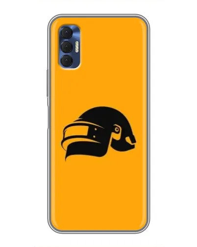 Чехол для TECNO Spark 8P с картинкой «PUBG — золотой шлем» Чехол для TECNO Spark 8P с картинкой «PUBG — золотой шлем»