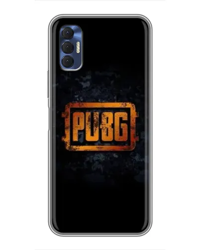 Чехол для TECNO Spark 8P с картинкой «PUBG — золотой логотип» Чехол для TECNO Spark 8P с картинкой «PUBG — золотой логотип»