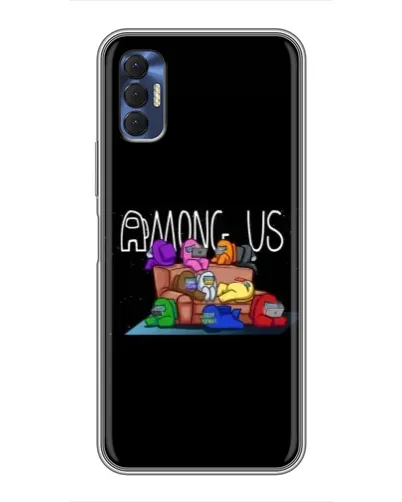 Чехол для TECNO Spark 8P с картинкой «Логотип Among Us» Чехол для TECNO Spark 8P с картинкой «Логотип Among Us»