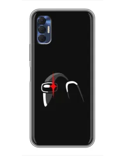 Чехол для TECNO Spark 8P с картинкой «Among Us шлем»