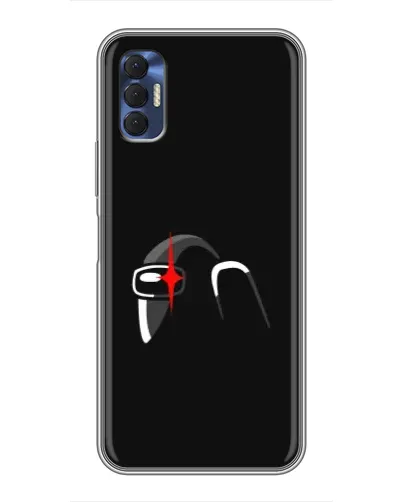 Чехол для TECNO Spark 8P с картинкой «Among Us шлем» Чехол для TECNO Spark 8P с картинкой «Among Us шлем»