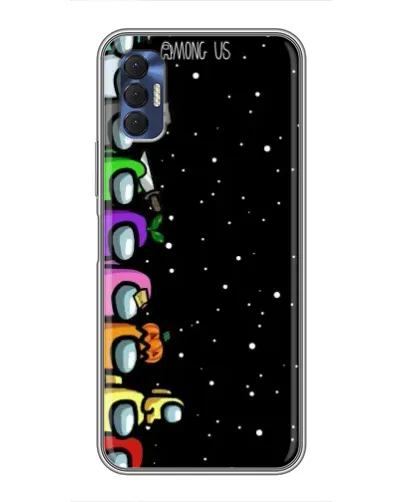 Чехол для TECNO Spark 8P с картинкой «Команда Among Us» Чехол для TECNO Spark 8P с картинкой «Команда Among Us»
