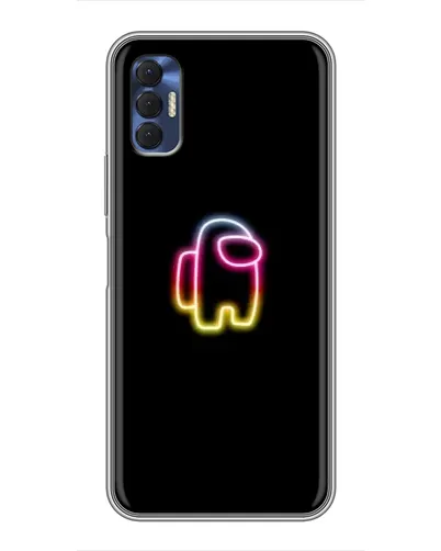 Чехол для TECNO Spark 8P с картинкой «Among Us градиент» Чехол для TECNO Spark 8P с картинкой «Among Us градиент»