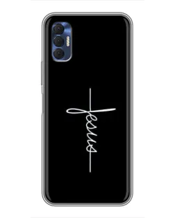Чехол для TECNO Spark 8P с картинкой «Тонкая линия веры»