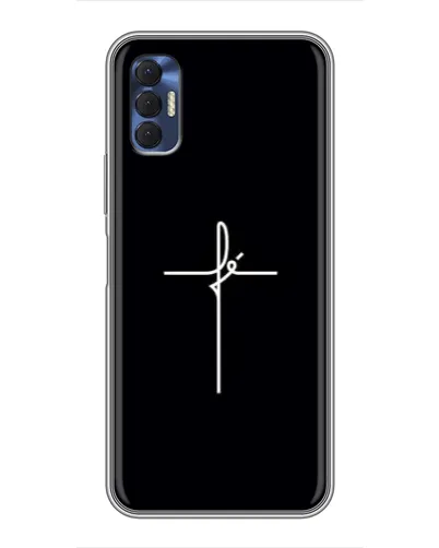 Чехол для TECNO Spark 8P с картинкой «Тонкий крест» Чехол для TECNO Spark 8P с картинкой «Тонкий крест»