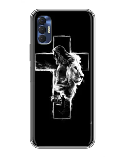 Чехол для TECNO Spark 8P с картинкой «Сияющий крест Jesus» Чехол для TECNO Spark 8P с картинкой «Сияющий крест Jesus»