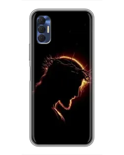 Чехол для TECNO Spark 8P с картинкой «Терновый венец»