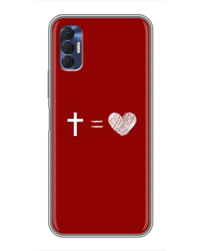 Чехол для TECNO Spark 8P с картинкой «Уравнение любви» Чехол для TECNO Spark 8P с картинкой «Уравнение любви»