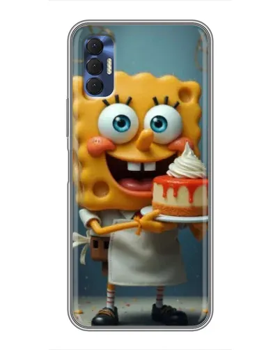 Чехол для TECNO Spark 8P с картинкой «Повар Спанч Боб» Чехол для TECNO Spark 8P с картинкой «Повар Спанч Боб»