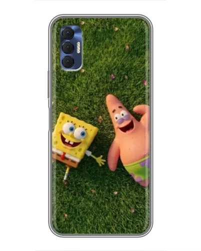 Чехол для TECNO Spark 8P с картинкой «Друзья на лужайке» Чехол для TECNO Spark 8P с картинкой «Друзья на лужайке»