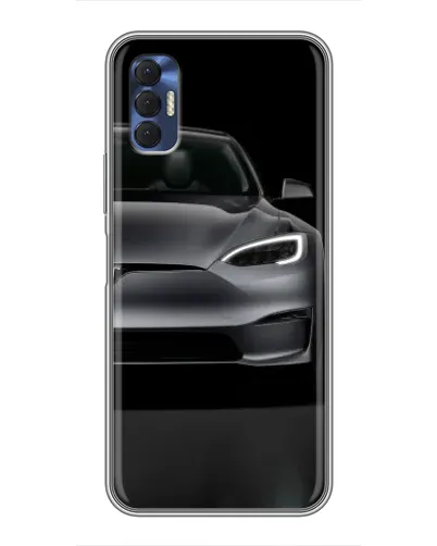Чехол для TECNO Spark 8P с картинкой «Tesla Model S Look» Чехол для TECNO Spark 8P с картинкой «Tesla Model S Look»