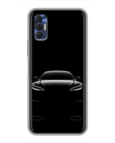 Чехол для TECNO Spark 8P с картинкой «Силуэт Tesla Night» Чехол для TECNO Spark 8P с картинкой «Силуэт Tesla Night»