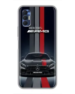 Чохол для TECNO Spark 8P з картинкою «Mercedes — білий карбон» Чохол для TECNO Spark 8P з картинкою «Mercedes — білий карбон»