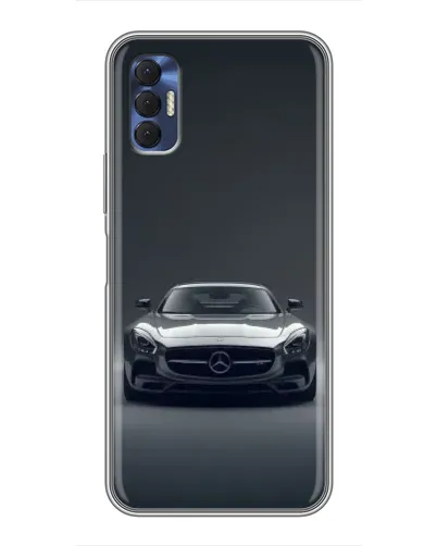 Чехол для TECNO Spark 8P с картинкой «Mercedes на черном» Чехол для TECNO Spark 8P с картинкой «Mercedes на черном»