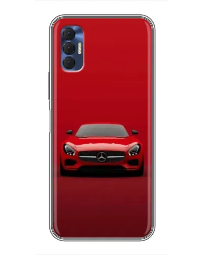 Чехол для TECNO Spark 8P с картинкой «Красный Mercedes AMG» Чехол для TECNO Spark 8P с картинкой «Красный Mercedes AMG»