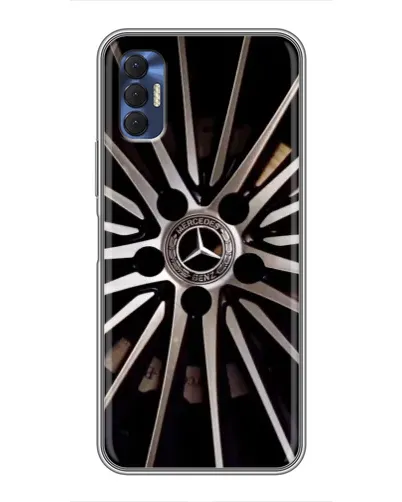 Чехол для TECNO Spark 8P с картинкой «Диск Mercedes» Чехол для TECNO Spark 8P с картинкой «Диск Mercedes»