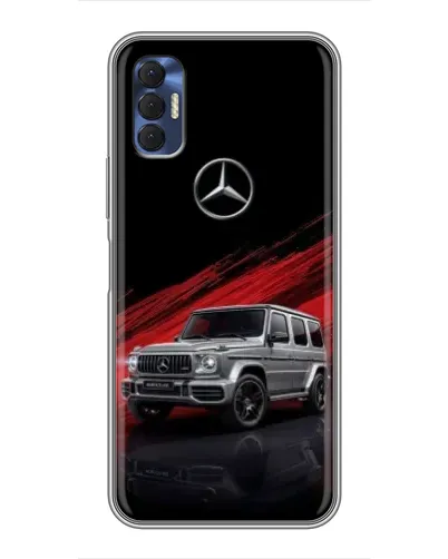 Чехол для TECNO Spark 8P с картинкой «Mercedes G-Class красный» Чехол для TECNO Spark 8P с картинкой «Mercedes G-Class красный»
