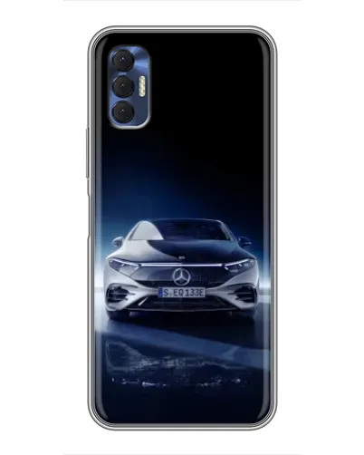 Чехол для TECNO Spark 8P с картинкой «Ночной Mercedes EQ» Чехол для TECNO Spark 8P с картинкой «Ночной Mercedes EQ»