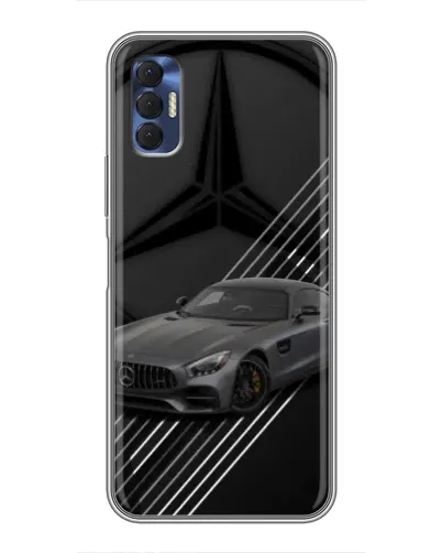 Чехол для TECNO Spark 8P с картинкой «Mercedes AMG — графика» Чехол для TECNO Spark 8P с картинкой «Mercedes AMG — графика»