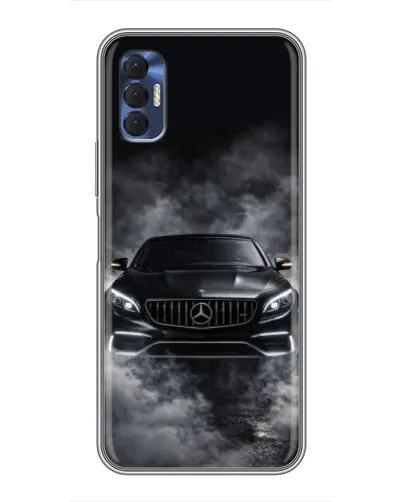 Чехол для TECNO Spark 8P с картинкой «Mercedes в дыму» Чехол для TECNO Spark 8P с картинкой «Mercedes в дыму»