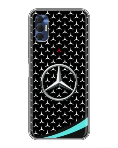 Чехол для TECNO Spark 8P с картинкой «Mercedes — бирюзовый акцент» Чехол для TECNO Spark 8P с картинкой «Mercedes — бирюзовый акцент»
