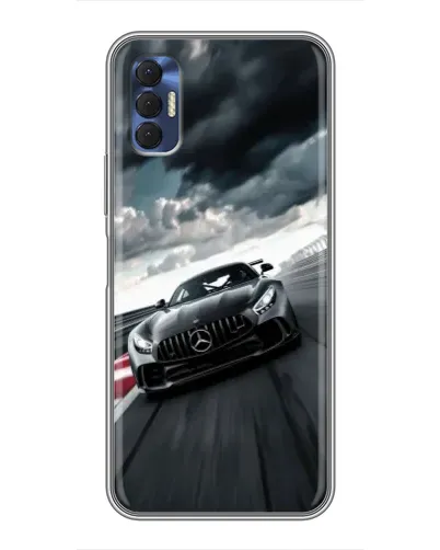 Чехол для TECNO Spark 8P с картинкой «Гоночный Mercedes AMG» Чехол для TECNO Spark 8P с картинкой «Гоночный Mercedes AMG»