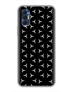 Чехол для TECNO Spark 8P с картинкой «Mercedes паттерн звезд» Чехол для TECNO Spark 8P с картинкой «Mercedes паттерн звезд»