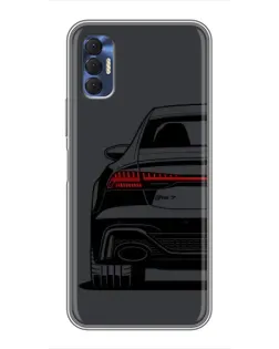 Чехол для TECNO Spark 8P с картинкой «Задняя часть Audi — арт» Чехол для TECNO Spark 8P с картинкой «Задняя часть Audi — арт»