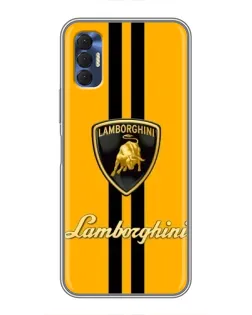 Чохол для TECNO Spark 8P з картинкою «Lamborghini Stripe жовтий» Чохол для TECNO Spark 8P з картинкою «Lamborghini Stripe жовтий»
