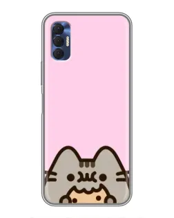 Чохол для TECNO Spark 8P з картинкою «Pusheen та печиво» Чохол для TECNO Spark 8P з картинкою «Pusheen та печиво»