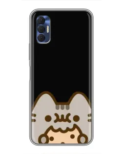 Чехол для TECNO Spark 8P с картинкой «Пушин на черном» Чехол для TECNO Spark 8P с картинкой «Пушин на черном»