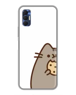 Чехол для TECNO Spark 8P с картинкой «Пушин с печеньем» Чехол для TECNO Spark 8P с картинкой «Пушин с печеньем»