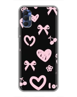 Чехол для TECNO Spark 8P с картинкой «Сатиновый бант»