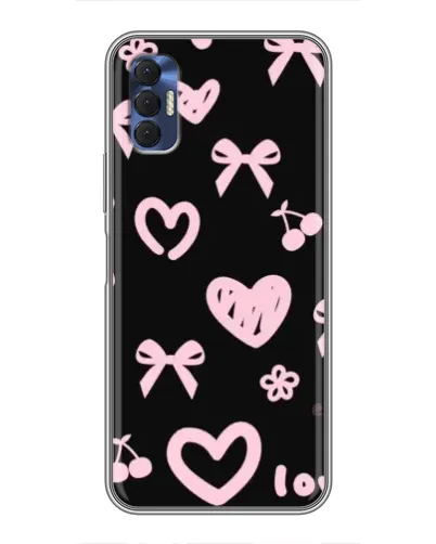 Чехол для TECNO Spark 8P с картинкой «Сатиновый бант» Чехол для TECNO Spark 8P с картинкой «Сатиновый бант»