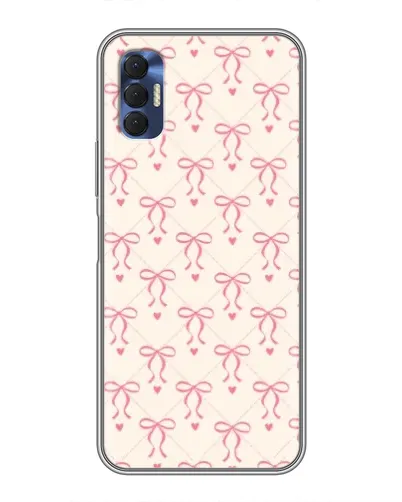 Чехол для TECNO Spark 8P с картинкой «Розовые бантики Coquette» Чехол для TECNO Spark 8P с картинкой «Розовые бантики Coquette»
