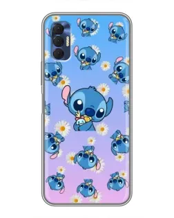 Чехол для TECNO Spark 8P с картинкой «Паттерн со Стичем»