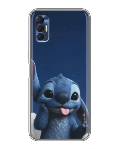 Чехол для TECNO Spark 8P с картинкой «Стич в облаках» Чехол для TECNO Spark 8P с картинкой «Стич в облаках»