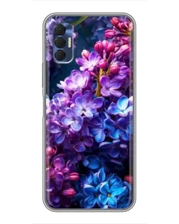 Чехол для TECNO Spark 8P с картинкой «Сиреневый цвет»