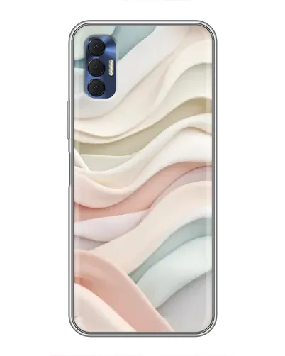 Чехол для TECNO Spark 8P с картинкой «Пастельные нежные волны» Чехол для TECNO Spark 8P с картинкой «Пастельные нежные волны»