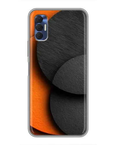 Чехол для TECNO Spark 8P с картинкой «Геометрия оранжевых кругов» Чехол для TECNO Spark 8P с картинкой «Геометрия оранжевых кругов»