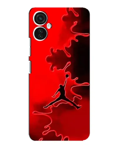 Чехол для TECNO Spark 9 Pro с картинкой «Jordan Red Smoke» Чехол для TECNO Spark 9 Pro с картинкой «Jordan Red Smoke»