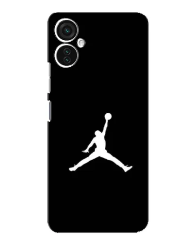 Чехол для TECNO Spark 9 Pro с картинкой «Jordan Silhouette» Чехол для TECNO Spark 9 Pro с картинкой «Jordan Silhouette»