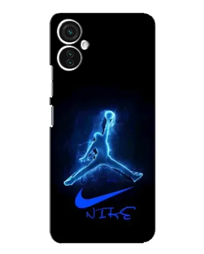 Чехол для TECNO Spark 9 Pro с картинкой «Jordan Neon Blue» Чехол для TECNO Spark 9 Pro с картинкой «Jordan Neon Blue»