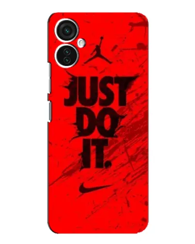 Чехол для TECNO Spark 9 Pro с картинкой «Nike Just Do It» Чехол для TECNO Spark 9 Pro с картинкой «Nike Just Do It»