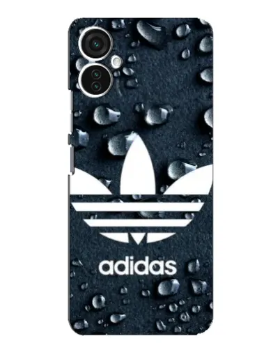 Чехол для TECNO Spark 9 Pro с картинкой «Adidas Trefoil Blue» Чехол для TECNO Spark 9 Pro с картинкой «Adidas Trefoil Blue»