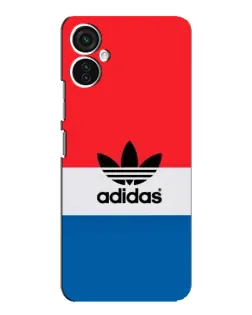 Чехол для TECNO Spark 9 Pro с картинкой «Ретро блоки Adidas»